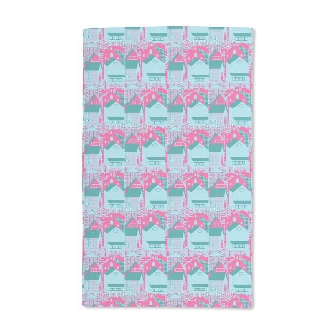 Modern City Hand Towel (Set of 2)