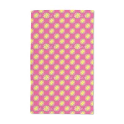 Feather Balls Hand Towel (Set of 2)