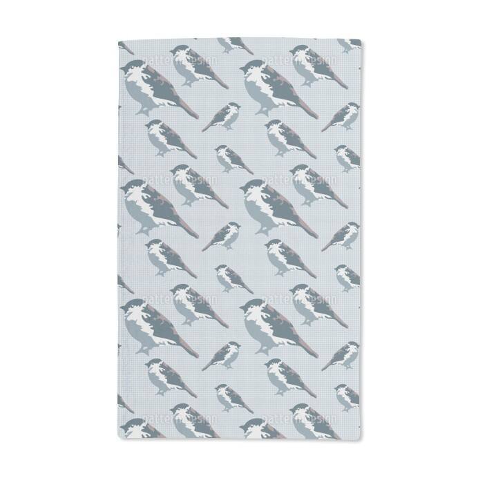 Sparrows Hand Towel (Set of 2)