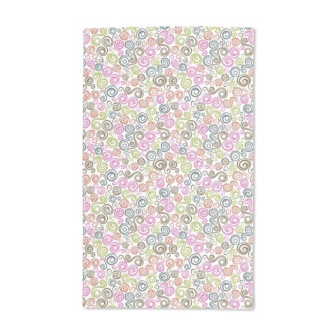 Colorful Curl Cut Hand Towel (Set of 2)