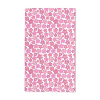 Pretty Flower Ladies Hand Towel (Set of 2)