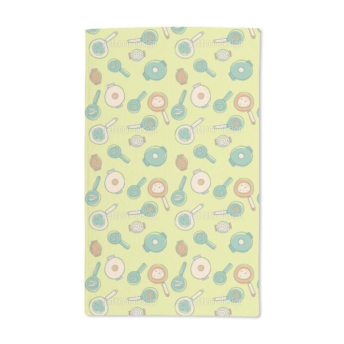 Pots and Pans Hand Towel (Set of 2)
