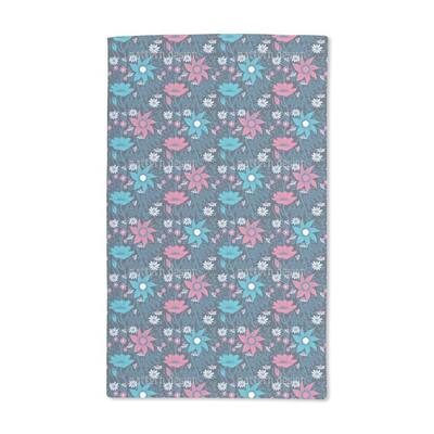 Flowers in the Nightshade Hand Towel (Set of 2)