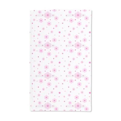 Dots Grow to Flowers Hand Towel (Set of 2)