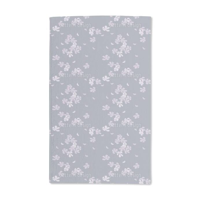 Cherry Blossoms in the Wind Hand Towel (Set of 2)