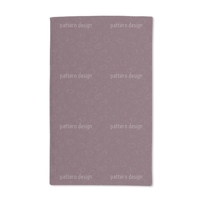 Grunge Hearts Hand Towel (Set of 2)