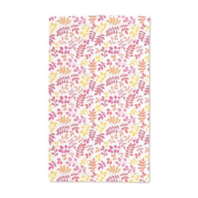 Joyful Leaf Variations Hand Towel (Set of 2)