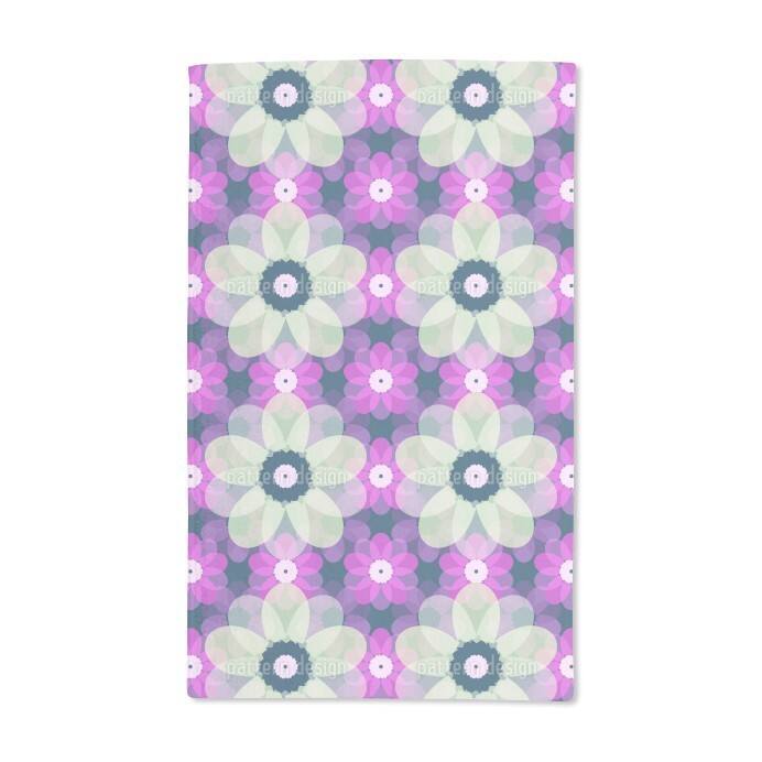 Paper Anemones Hand Towel (Set of 2)