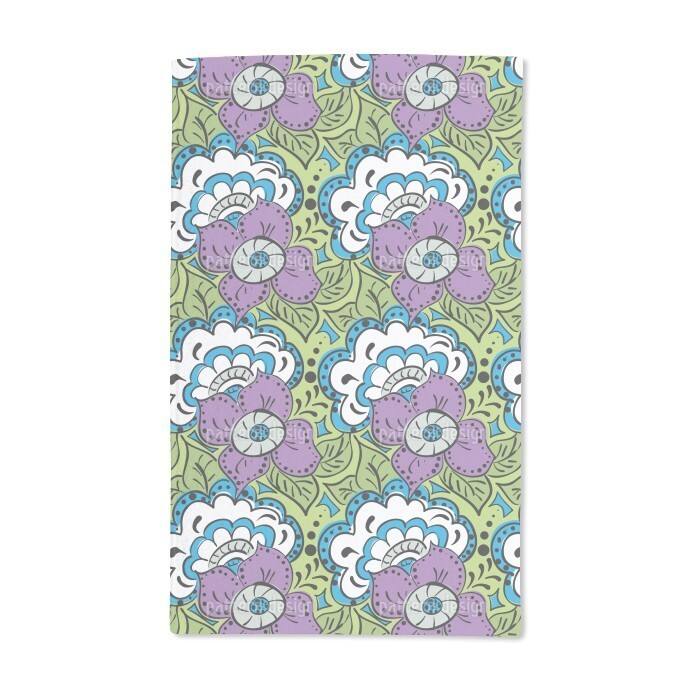 Spring Doodle Hand Towel (Set of 2)
