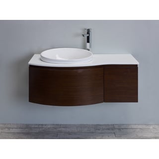 Annabelle 40 Inch Modern Bathroom Vanity Espresso Finish gladwin medium walnut single bathroom vanity - free shipping today Annabelle 40 Inch Modern Bathroom Vanity Espresso Finish gladwin medium walnut single bathroom vanity - free shipping today