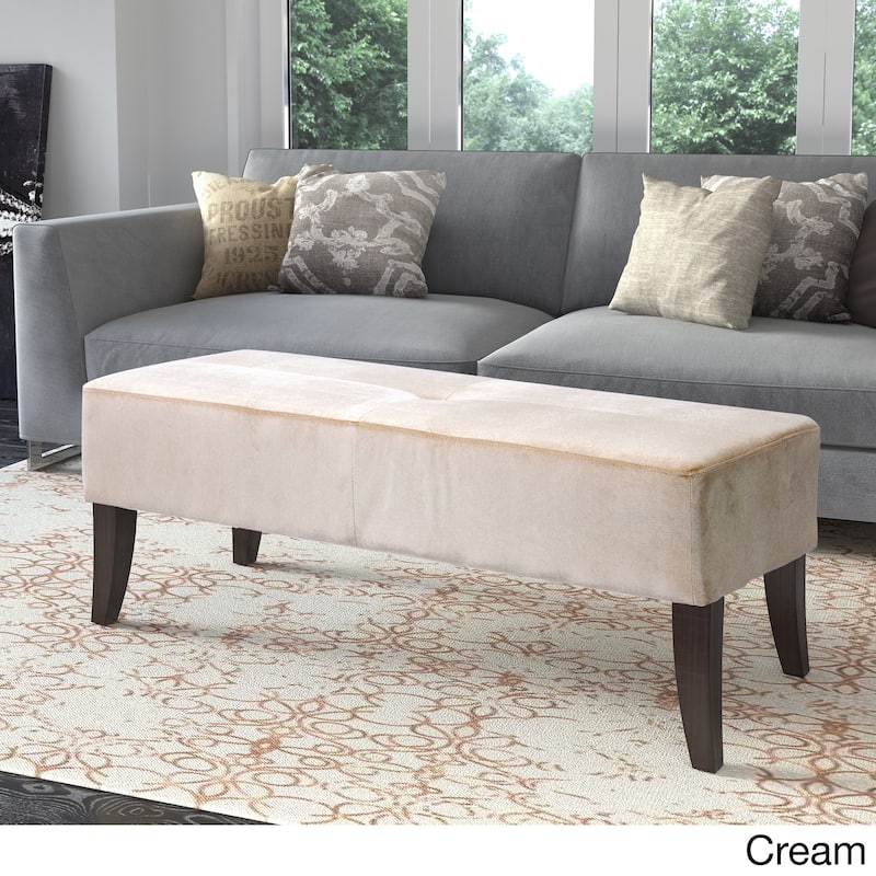 Antonio 46inch Wide Velvet Upholstered Bench