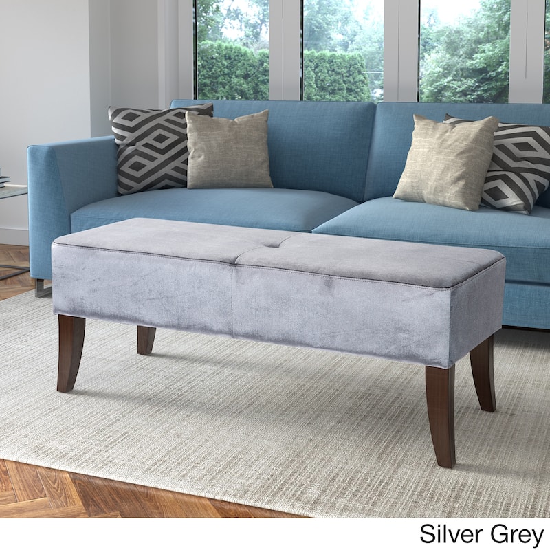Antonio 46inch Wide Velvet Upholstered Bench