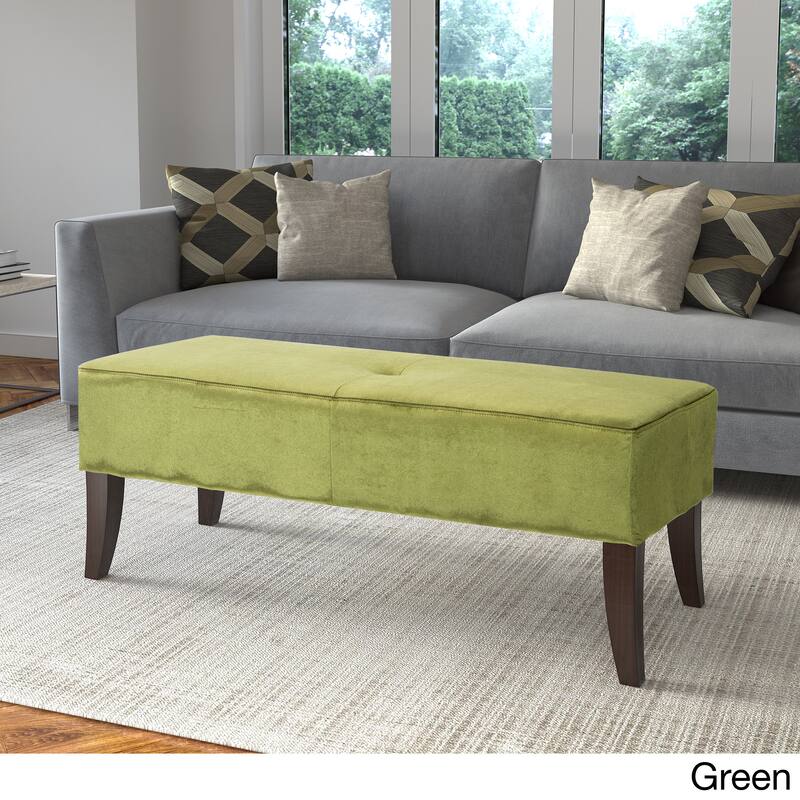 Antonio 46inch Wide Velvet Upholstered Bench