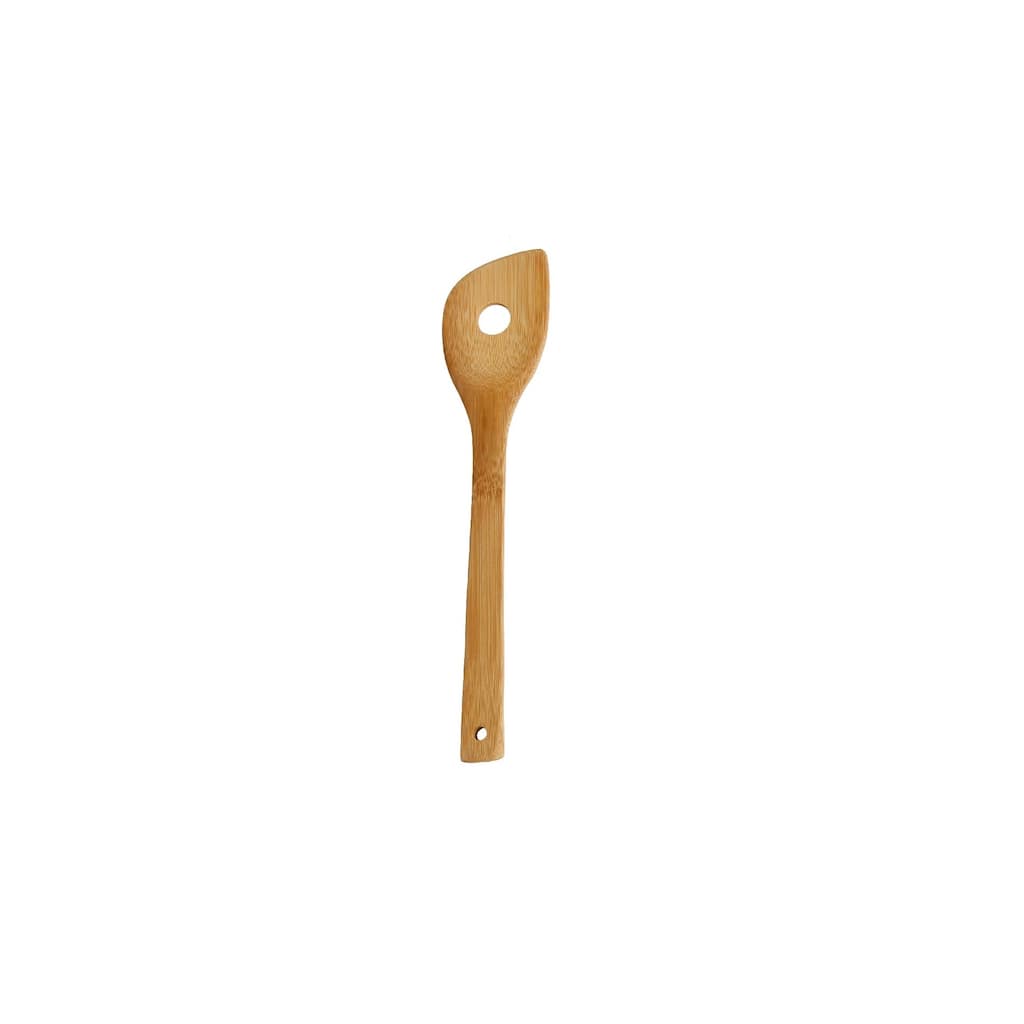 YBM Home & Kitchen Bamboo Single Hole Spatula