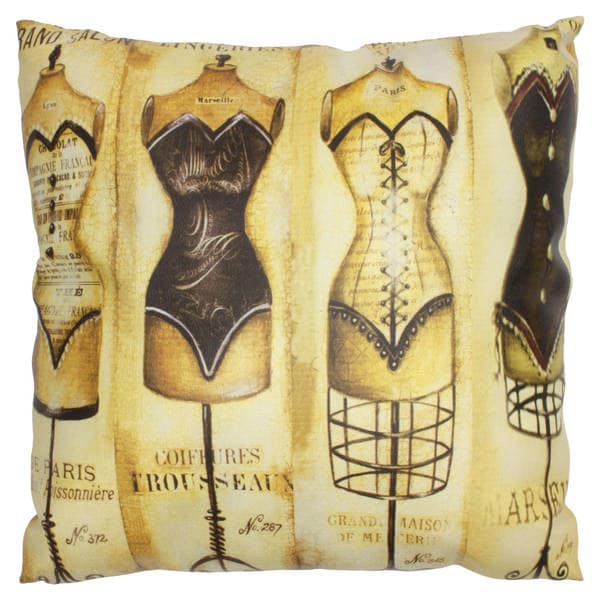 Handmade Vintage Mannequin Pillow