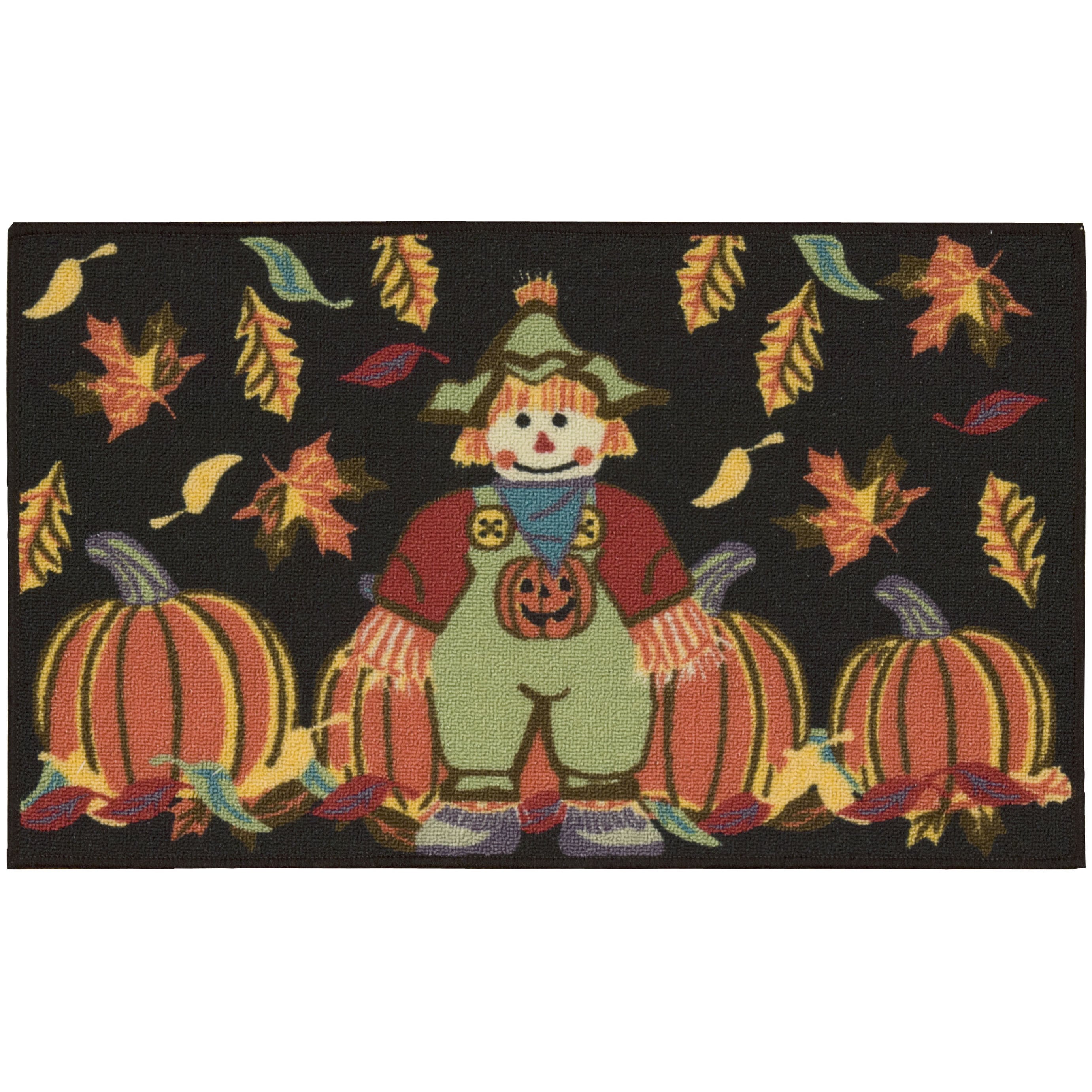 Nourison Essential Elements Scarecrow Black Accent Rug