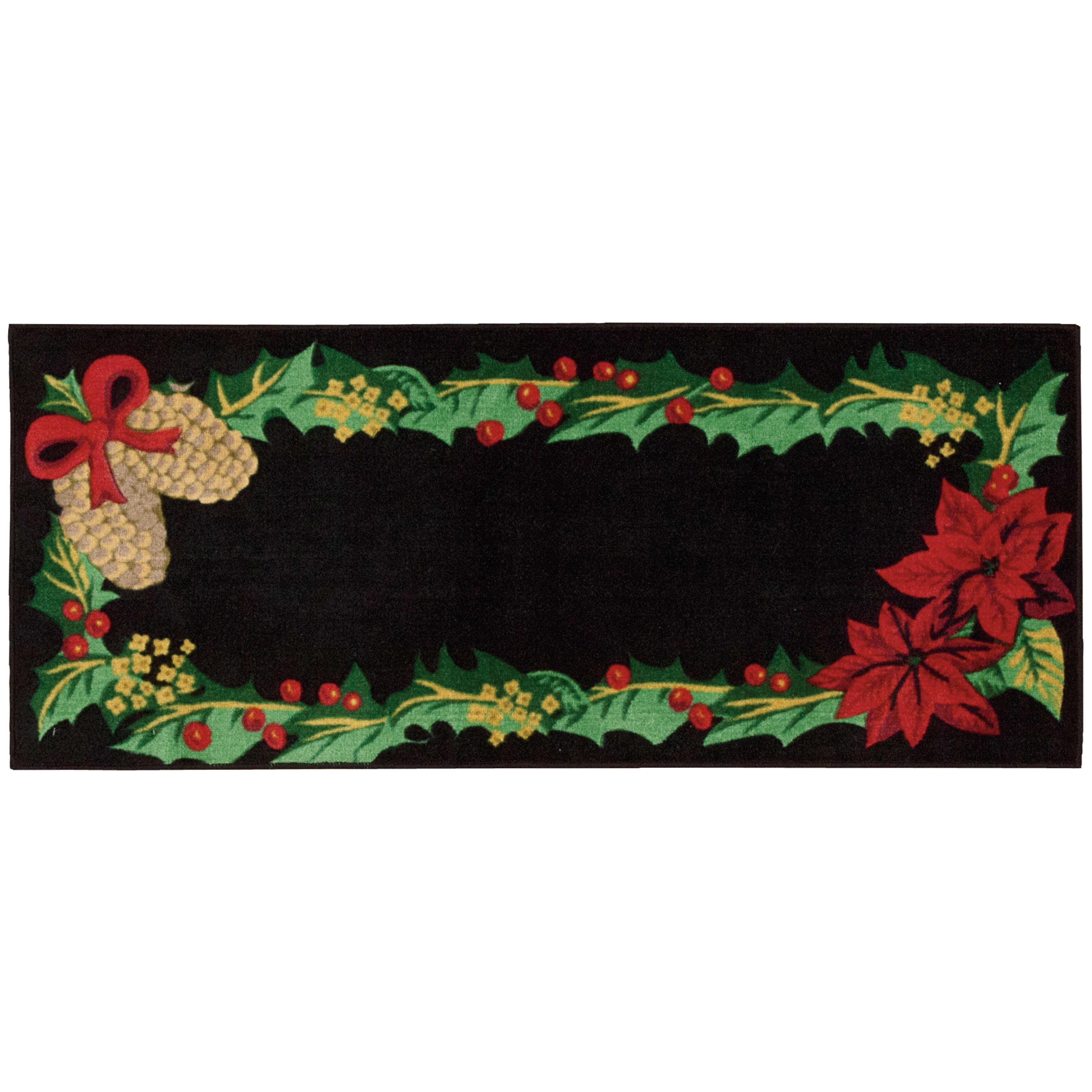 Nourison Accent Décor Holly Black Accent Rug (1'10 x 4'6) - 1'10" x 4'6"
