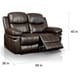 preview thumbnail 13 of 12, Furniture of America Brown Leather 2-piece Reclining Sofa Set