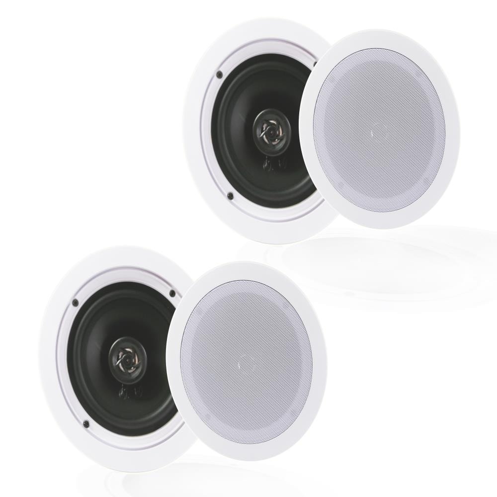 PAIR OF PDIC16106 Pyle 10/" 300W Sound Around Surround Wall//Ceiling Home Speaker