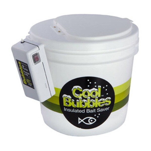 Cool Bubbles Plastic 11-quart Air Pump Insulated Pail