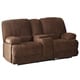 preview thumbnail 1 of 9, Kevin Upholstered Reclining Loveseat Gentle Lower Lumbar Massage