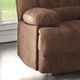 preview thumbnail 3 of 9, Kevin Upholstered Reclining Loveseat Gentle Lower Lumbar Massage