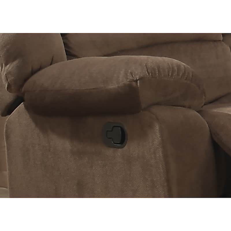 Bill 2-piece Contemporary Brown Reclining Living Room Set