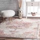 preview thumbnail 1 of 52, Brooklyn Rug Co Vintage Persian Medallion Faded Area Rug