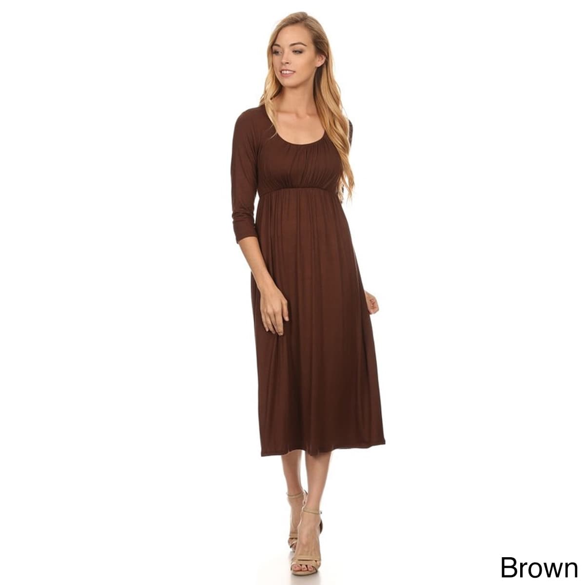 Rayon spandex maxi dress Clearance