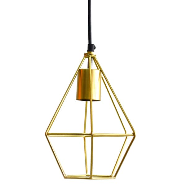 Shop Florence Showered Gold 7-inch x 9-inch Light Fixture - Free ...