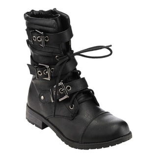 Combat Boots Women's Boots - Shop The Best Brands - Overstock.com