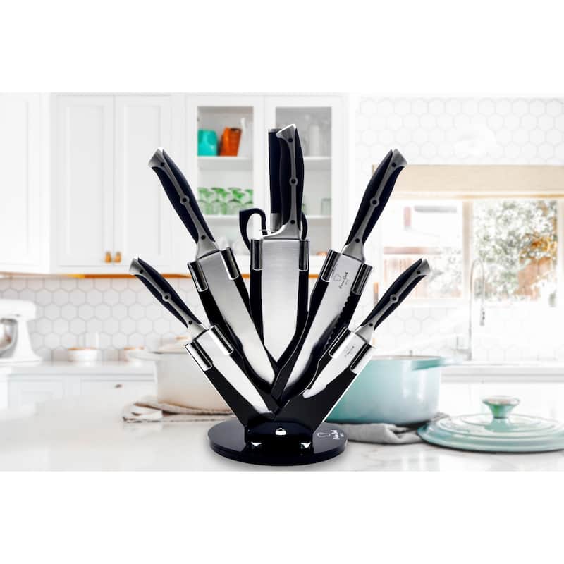 Prime Cook Stainless Steel 8-piece Knife Set