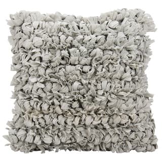 Shabby Chic Throw Pillows Online At Our Best Maison Rouge Charles Loop Grey Throw Pillow 20 Inch X