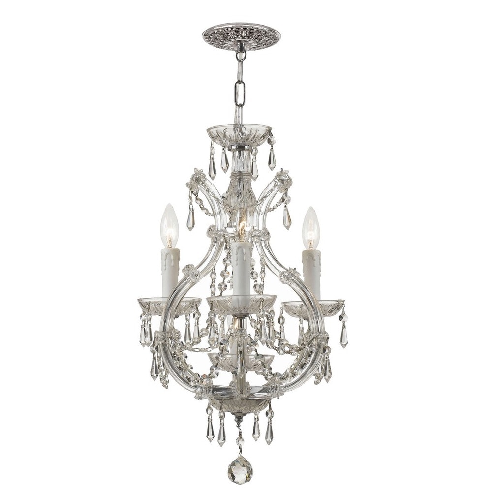Vintage Modern Crystal Mini Chandelier Vintage Modern Crystal Mini Chandelier