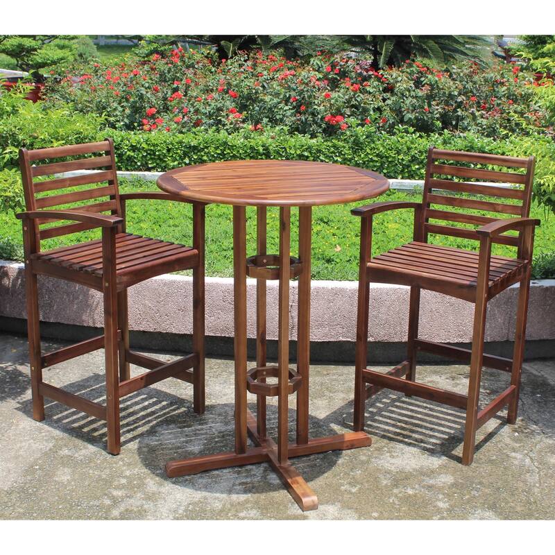Highland 3-Piece Bar-Height Dining Set
