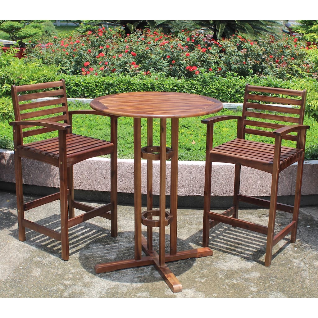 Highland 3-Piece Bar-Height Dining Set