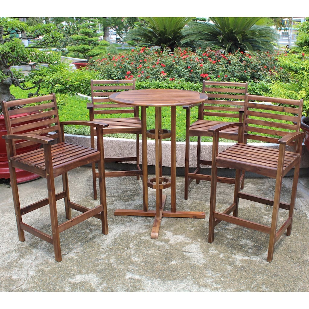 Highland 5-Piece Bar-Height Dining Set