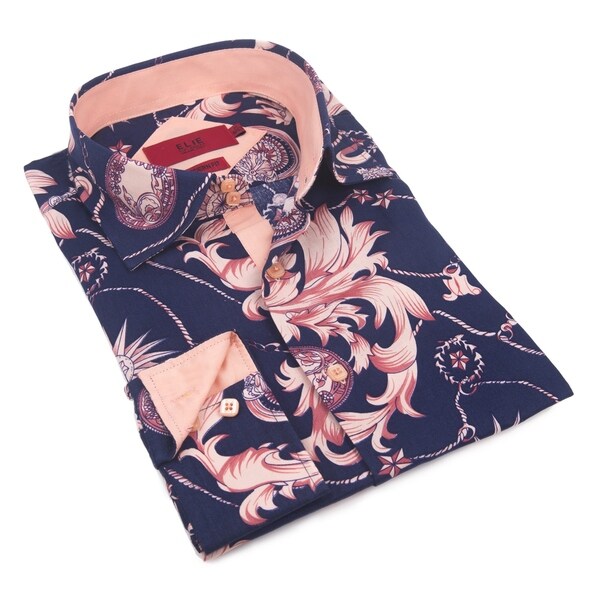 Elie Balleh Boys' Milano Italy 2016 Style Slim Fit Shirt