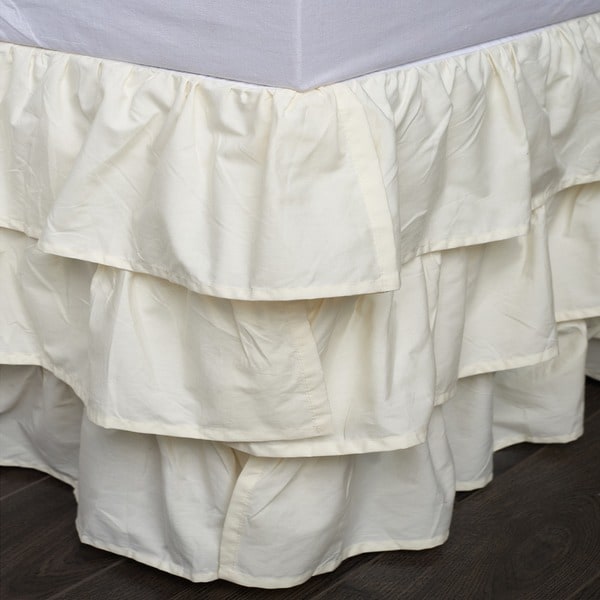 full bed skirt 18 inch drop