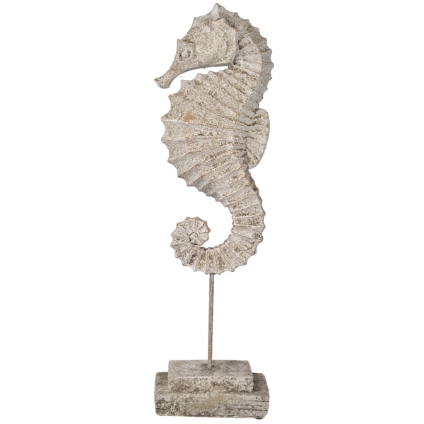 resin seahorse figurine