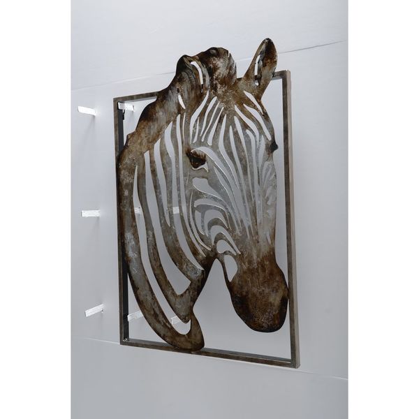 Unique Zebra Metal Art by Urban Port. Opens flyout.