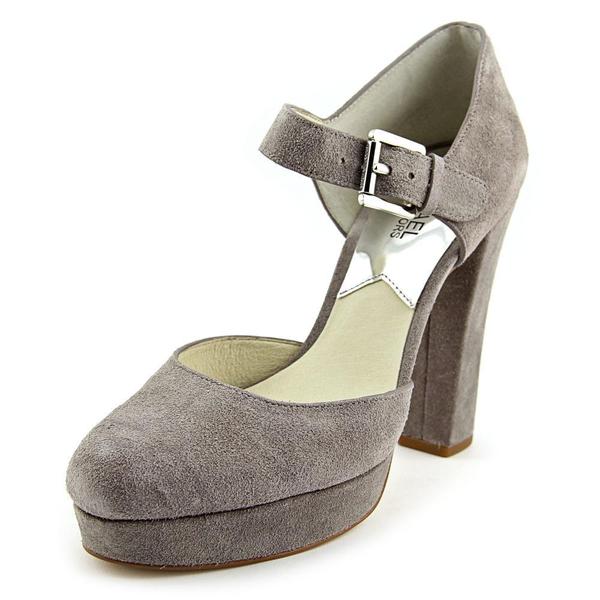 Michael Kors Women's 'Flynn Platform' Grey Suede Dress Shoes - Free ...