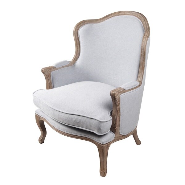 chambray armchair