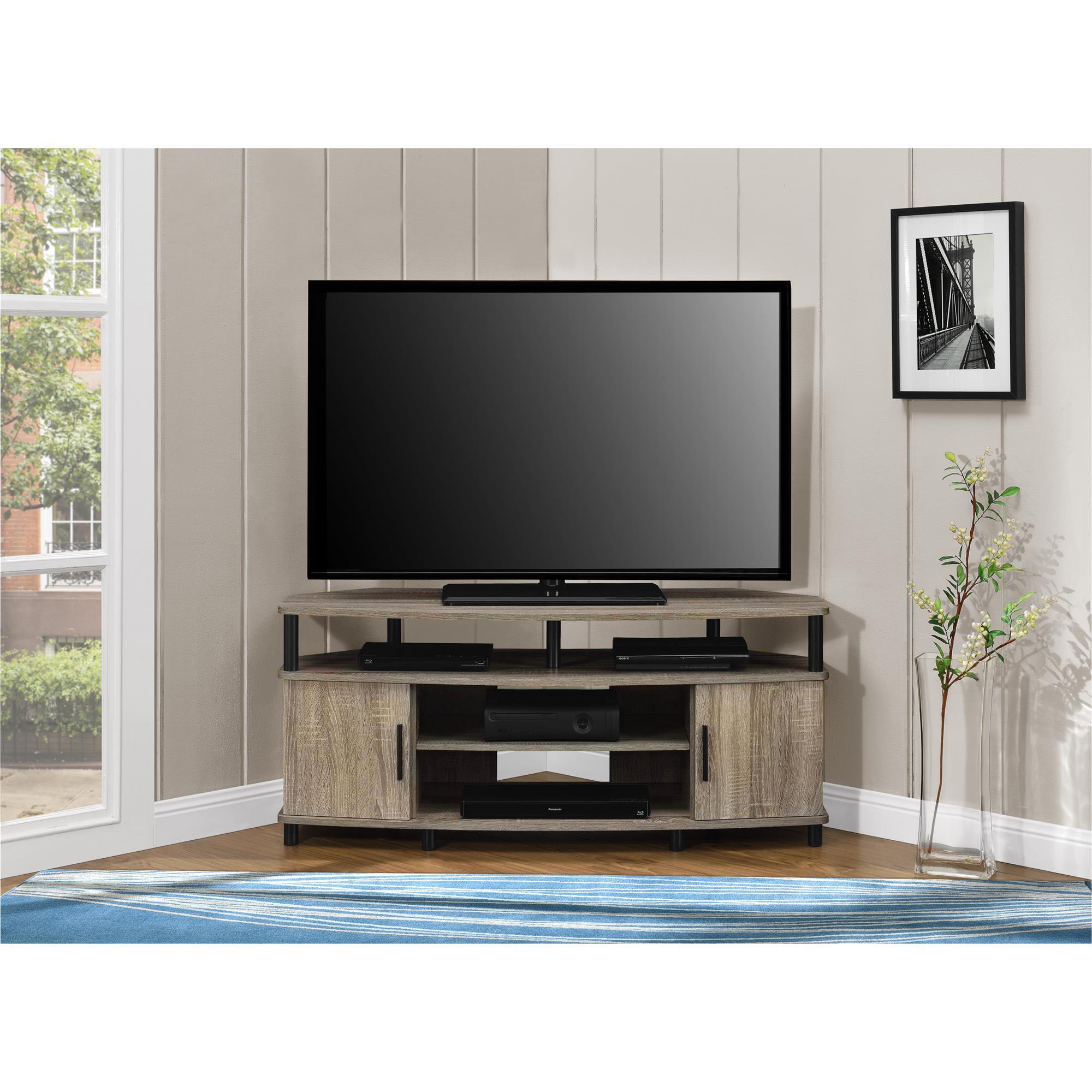 corner fireplace tv stand for 55 inch tv