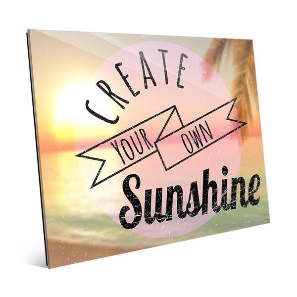 Shop Create Your Own Sunshine Wall Art On Acrylic Free Shipping Today Overstock 12653835