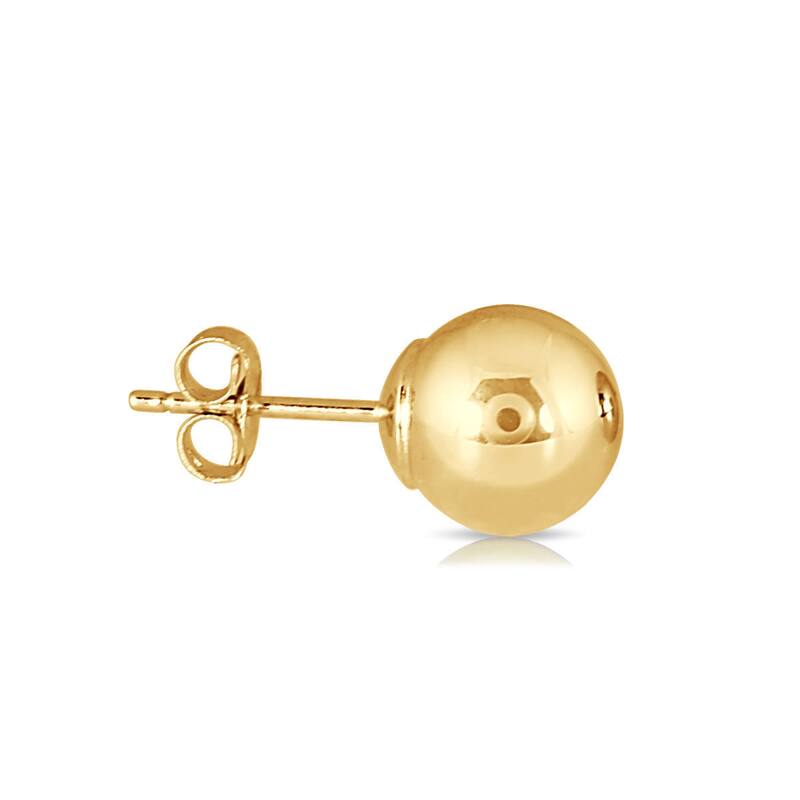 Marquee Jewels 10K Yellow Gold 7-millimeter Ball Stud Earrings