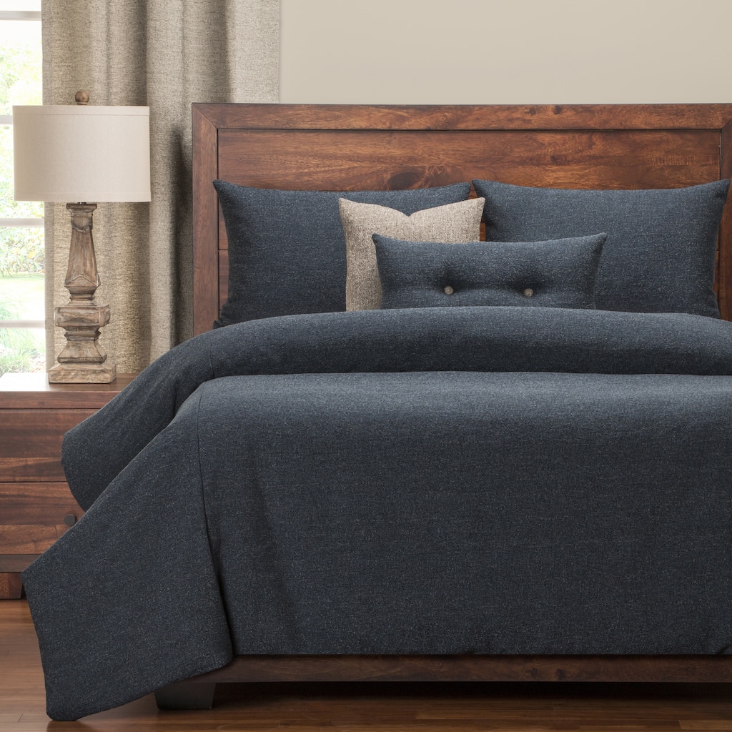 Belmont Deep Blue Luxury Duvet Cover Set