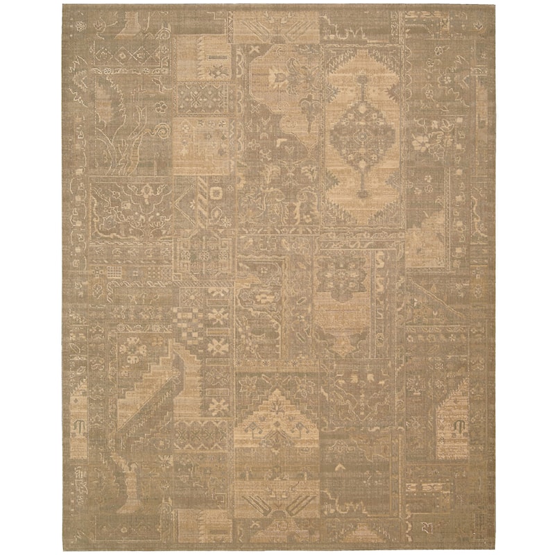 Nourison Silken Allure SLK16 Area Rug - 8' 6" x 11' 6" - Multi