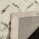 preview thumbnail 2 of 6, Safavieh Handmade Casablanca Ivory / Grey New Zealand Wool Rug - 9' x 12'