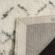 preview thumbnail 6 of 6, Safavieh Handmade Casablanca Ivory / Grey New Zealand Wool Rug - 9' x 12'